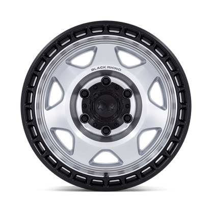 BR018 17X8.5 5X5.0 SLV-MCH-BLK -10MM