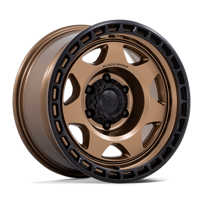 BR018 17X8.5 5X5.0 M-BRNZ-BLK -10MM