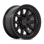 BR001 17X8.5 5X5.0 M-BLK 34MM