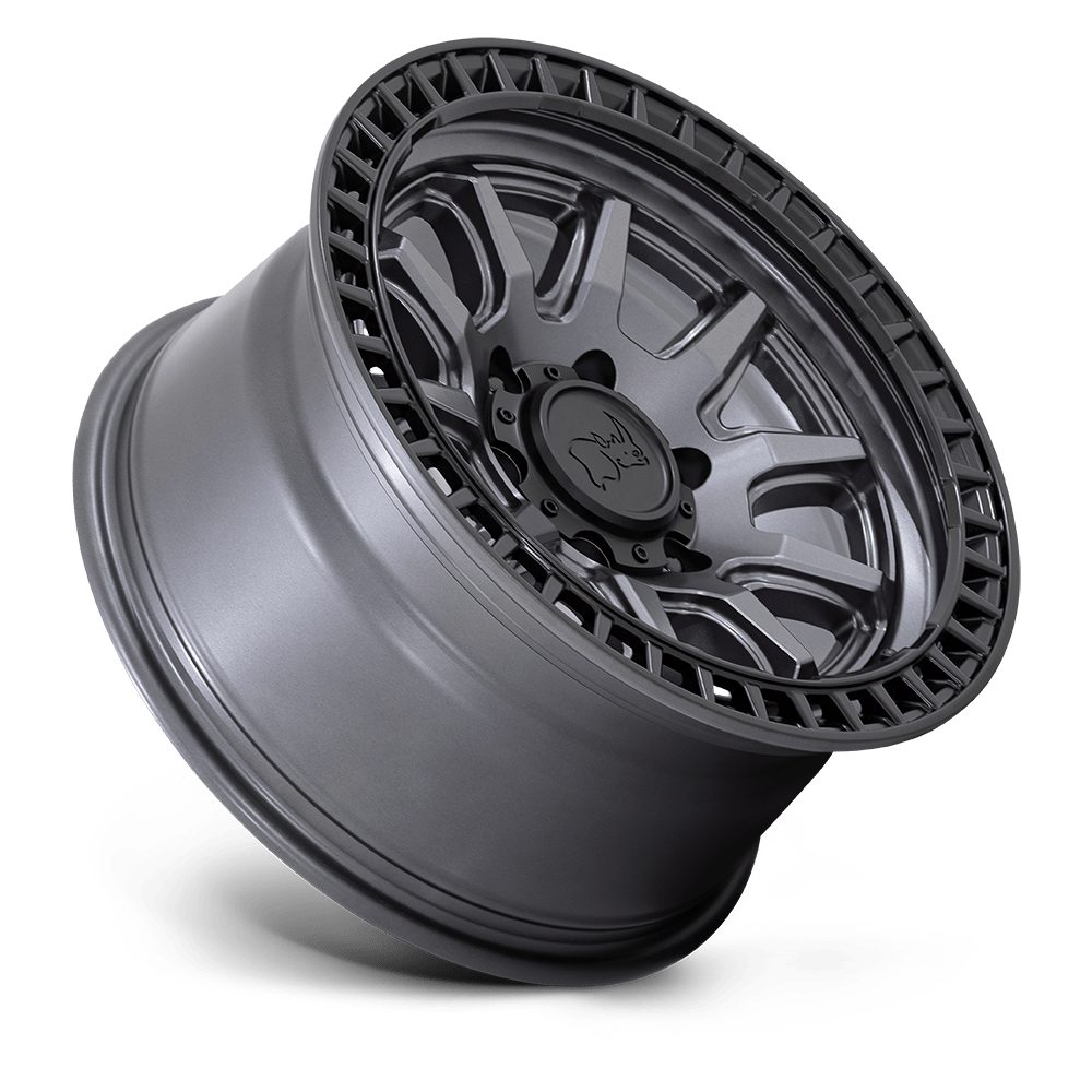 BR001 17X8.5 5X5.0 M-GNMTL BLK-LP 0MM