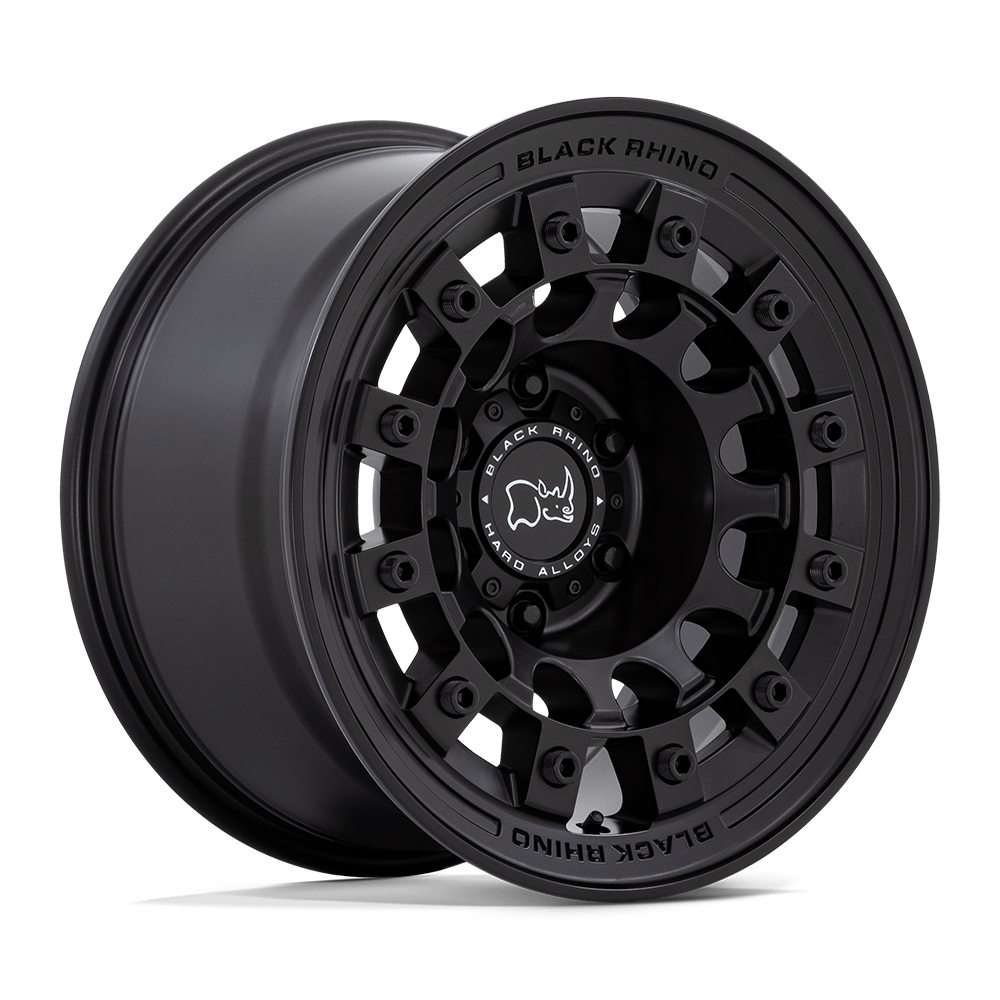 BR004 17X8 5X5.0 M-BLK 38MM