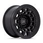 BR004 17X8 5X5.0 M-BLK 38MM