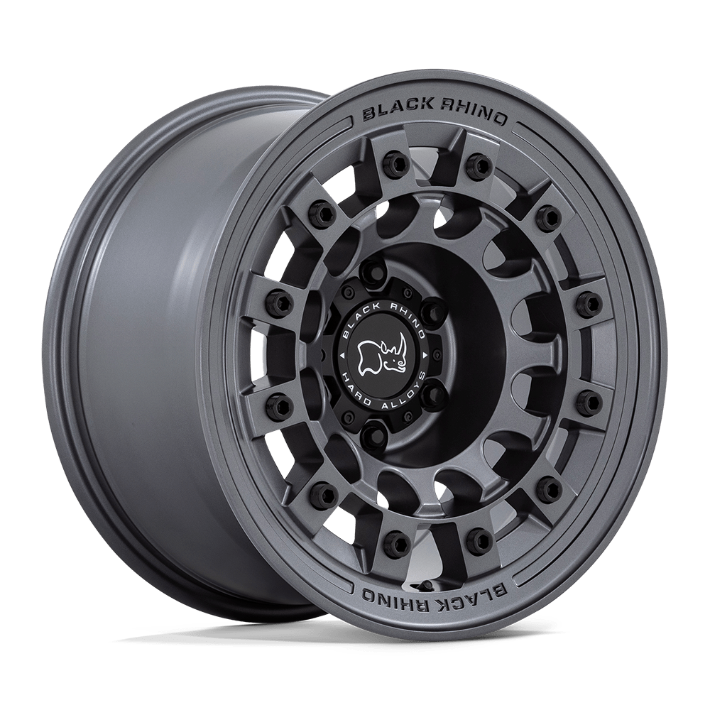 BR004 17X8 5X4.5 M-GNMTL 30MM