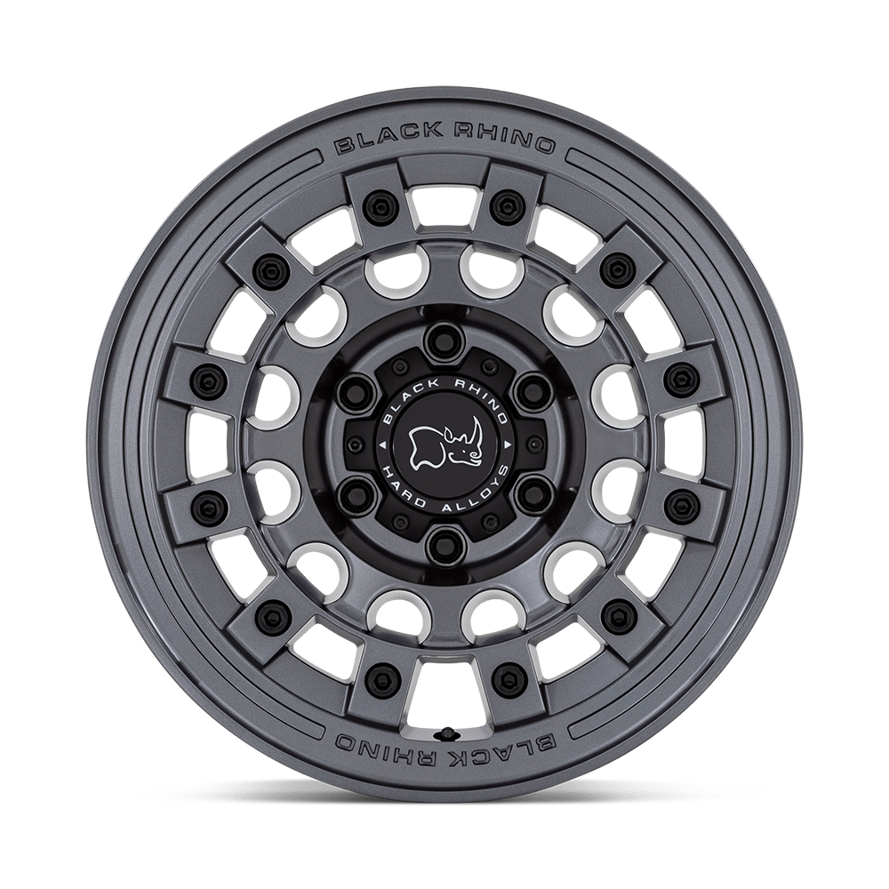 BR004 17X8 5X4.5 M-GNMTL 30MM