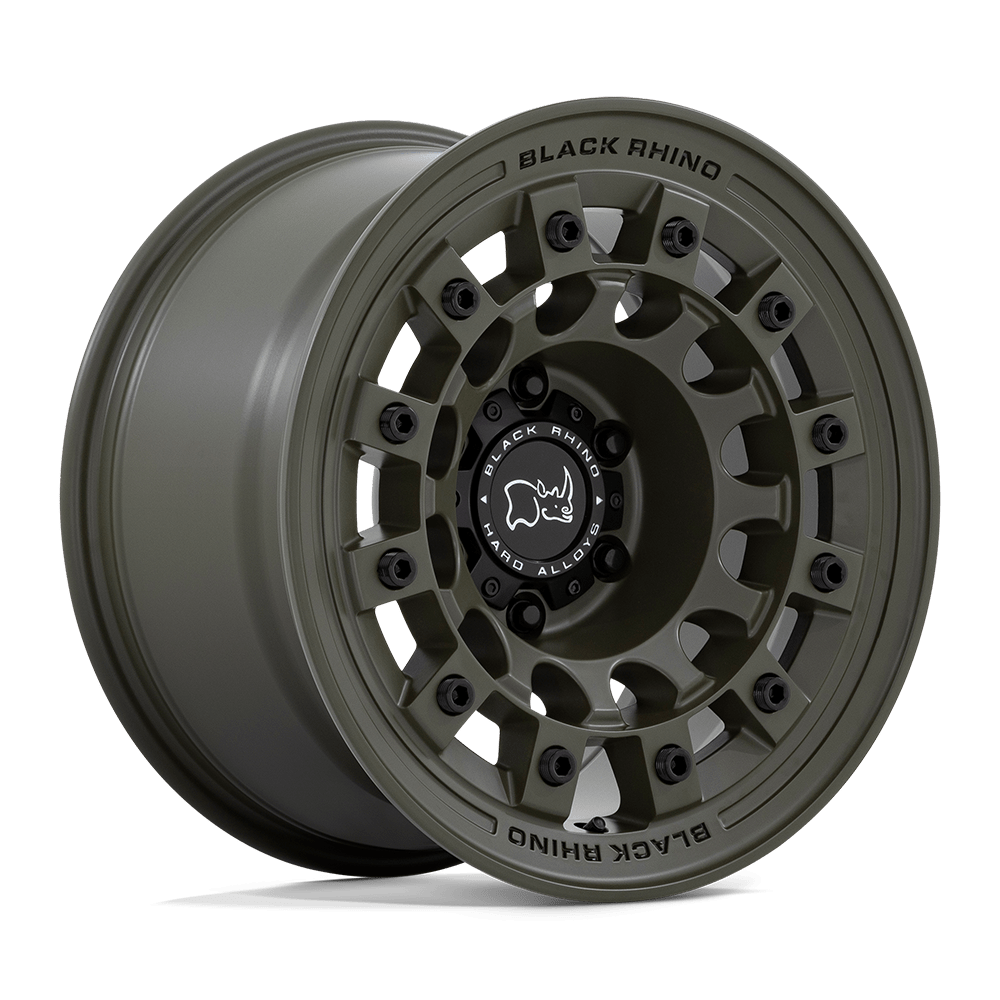 BR004 17X8 5X4.5 OD-GRN 20MM