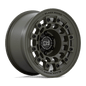 BR004 17X8 5X4.5 OD-GRN 20MM