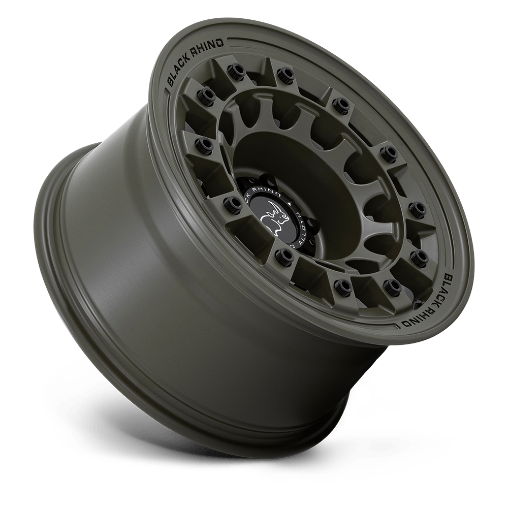 BR004 17X8 6X5.5 OD-GRN 38MM