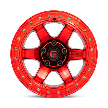 D123 17.0X9 6X135 GL-RED GL-RED-RG -15MM