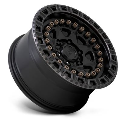 BRCBN 18.0X9 5X5.0 M-BLK MACH-RNG -18MM