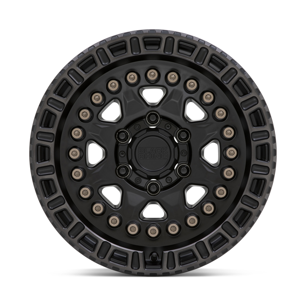 BRCBN 18X9 6X135 M-BLK MACH-RNG 10MM