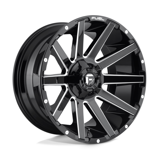 D615 24X14 6X135/5.5 GL-BLK-MIL -75MM