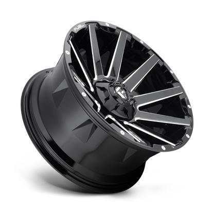 D615 22X10 8X6.5 GL-BLK-MIL -18MM