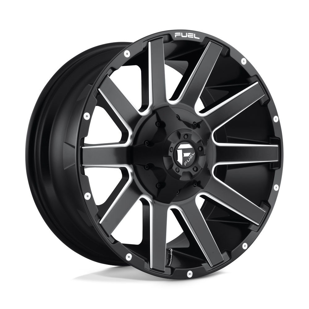 D616 20X9 8X170 MT-BLK-MIL 20MM