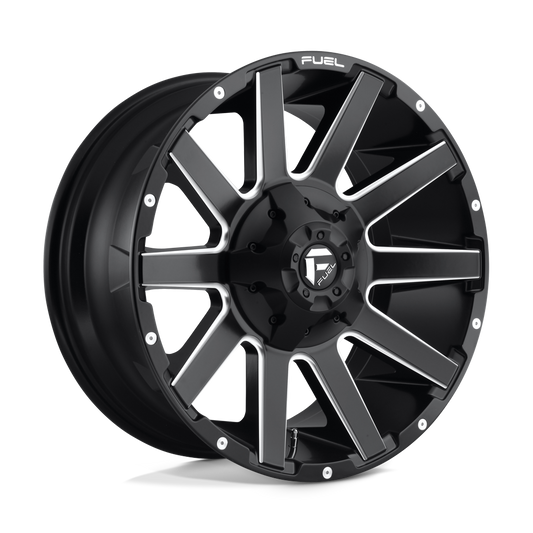 D616 20X9 8X170 MT-BLK-MIL 20MM