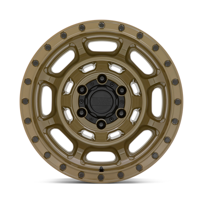 BRCNV 17X8.5 5X5.0 GATOR-GRN -18MM