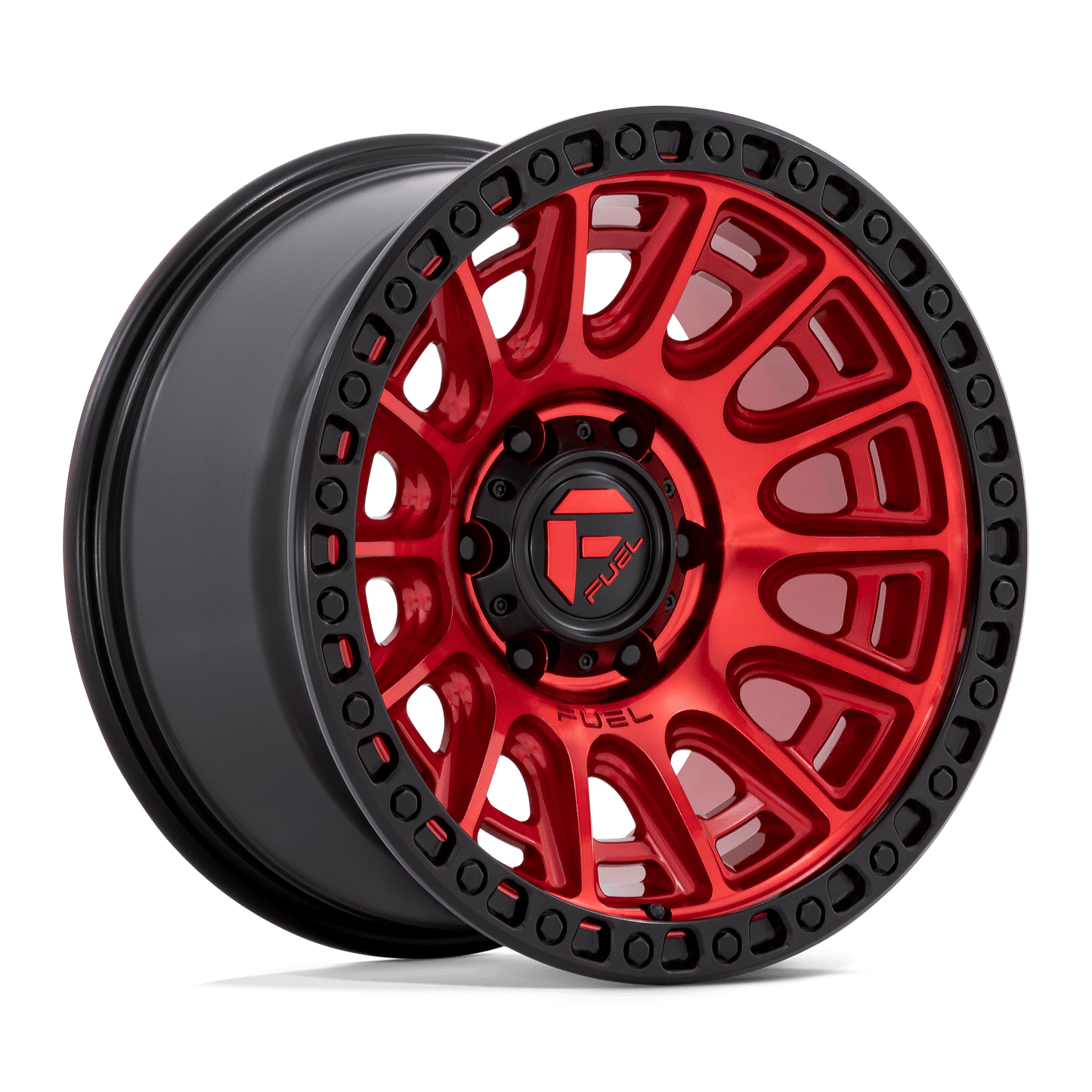 D834 17X8.5 6X4.5 C-RED-BLK-RG 34MM