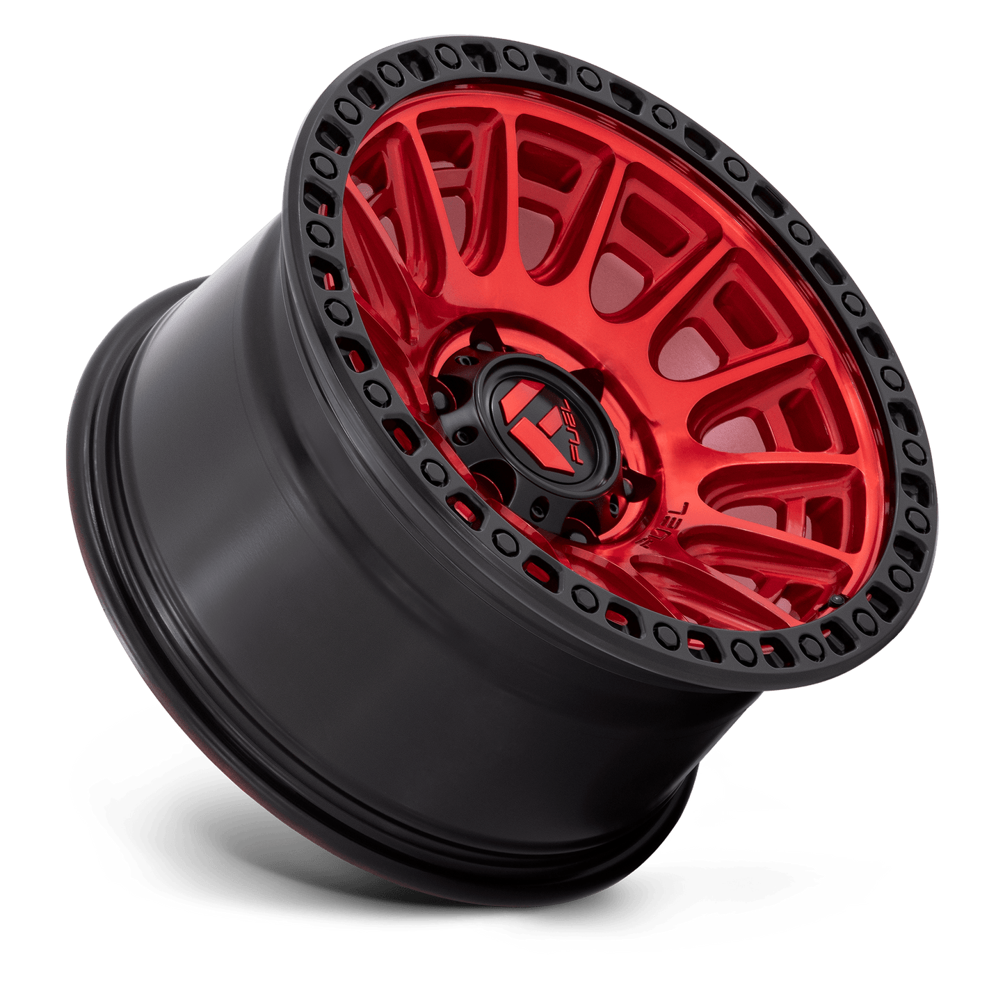 D834 17X8.5 6X5.5 C-RED-BLK-RG 25MM