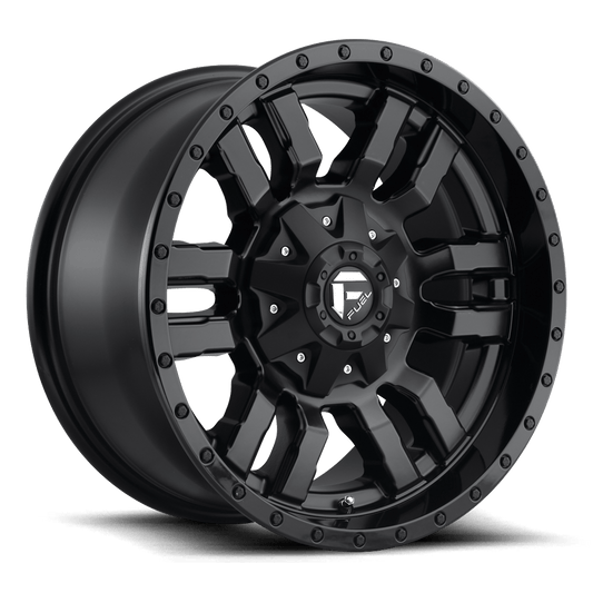 D596 18X9 5X4.5/5.0 MT-BLK-GBL -12MM