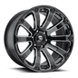 D598 20.0X9 5X150 GL-BLK-MIL 01MM