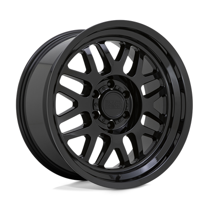 BRDLT 18X9.5 5X5.0 G-BLK -18MM