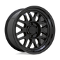 BRDLT 18X9.5 5X5.0 G-BLK -18MM