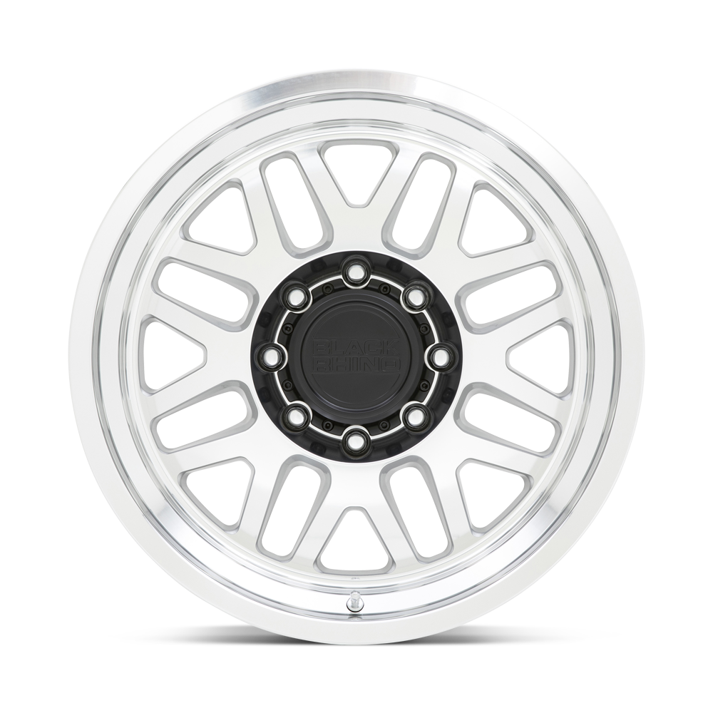 BRDLT 18X9.5 8X6.5 G-SLV MIR -18MM