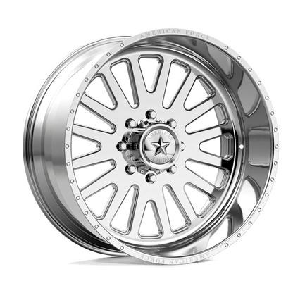 AWF20 20X10 6X135 POLISHED -25MM