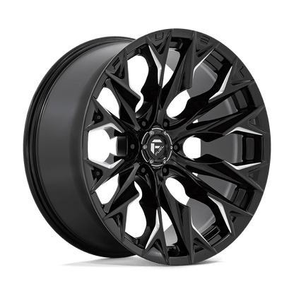 D803 22X10 6X135 G-BLK-MILL -18MM