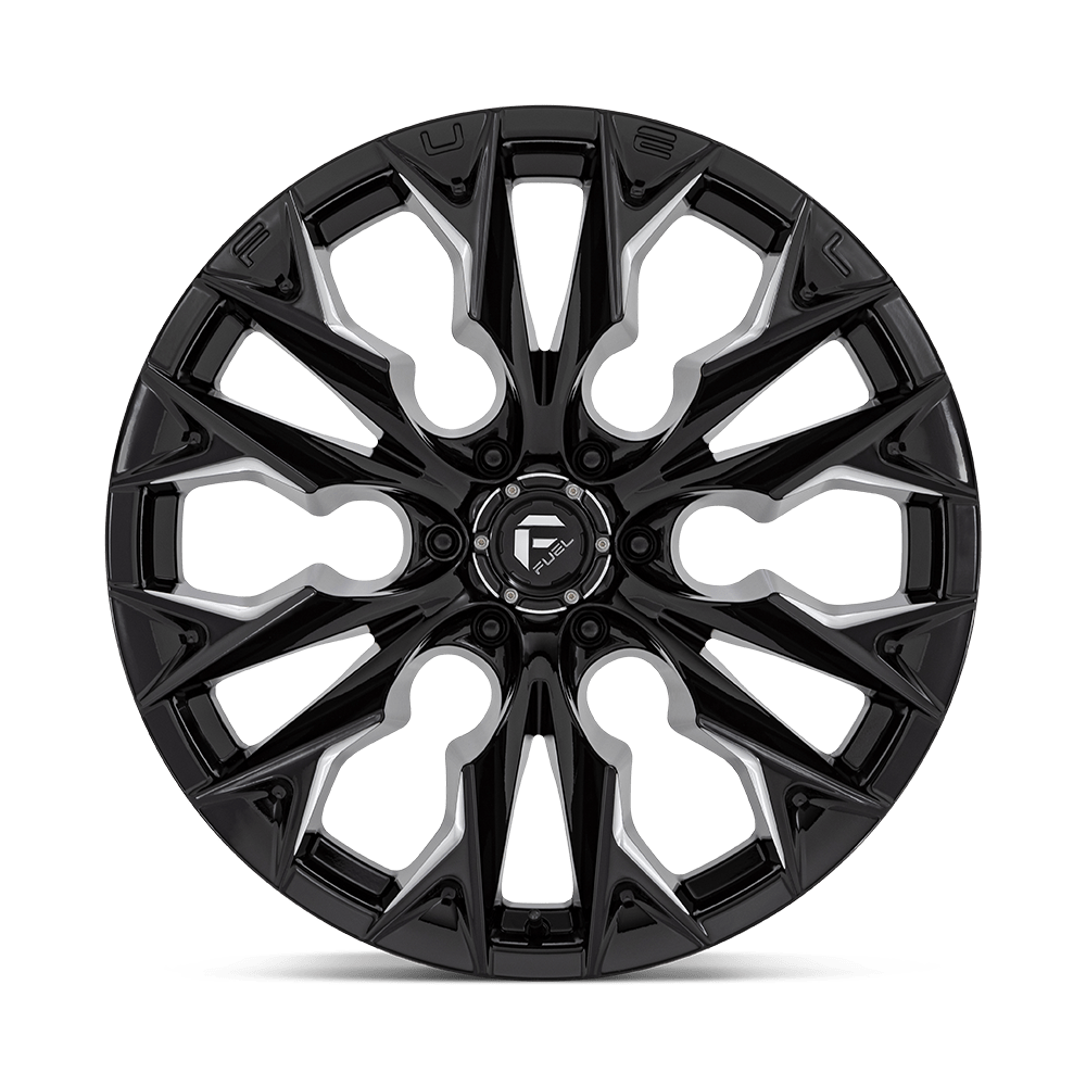 D803 22X10 6X135 G-BLK-MILL -18MM