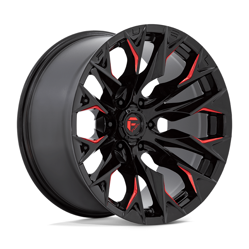 D823 20X10 8X6.5 G-BLK MILL C-RED -18MM