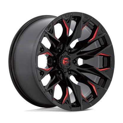 D823 20X10 6X135 G-BLK MILL C-RED -18MM