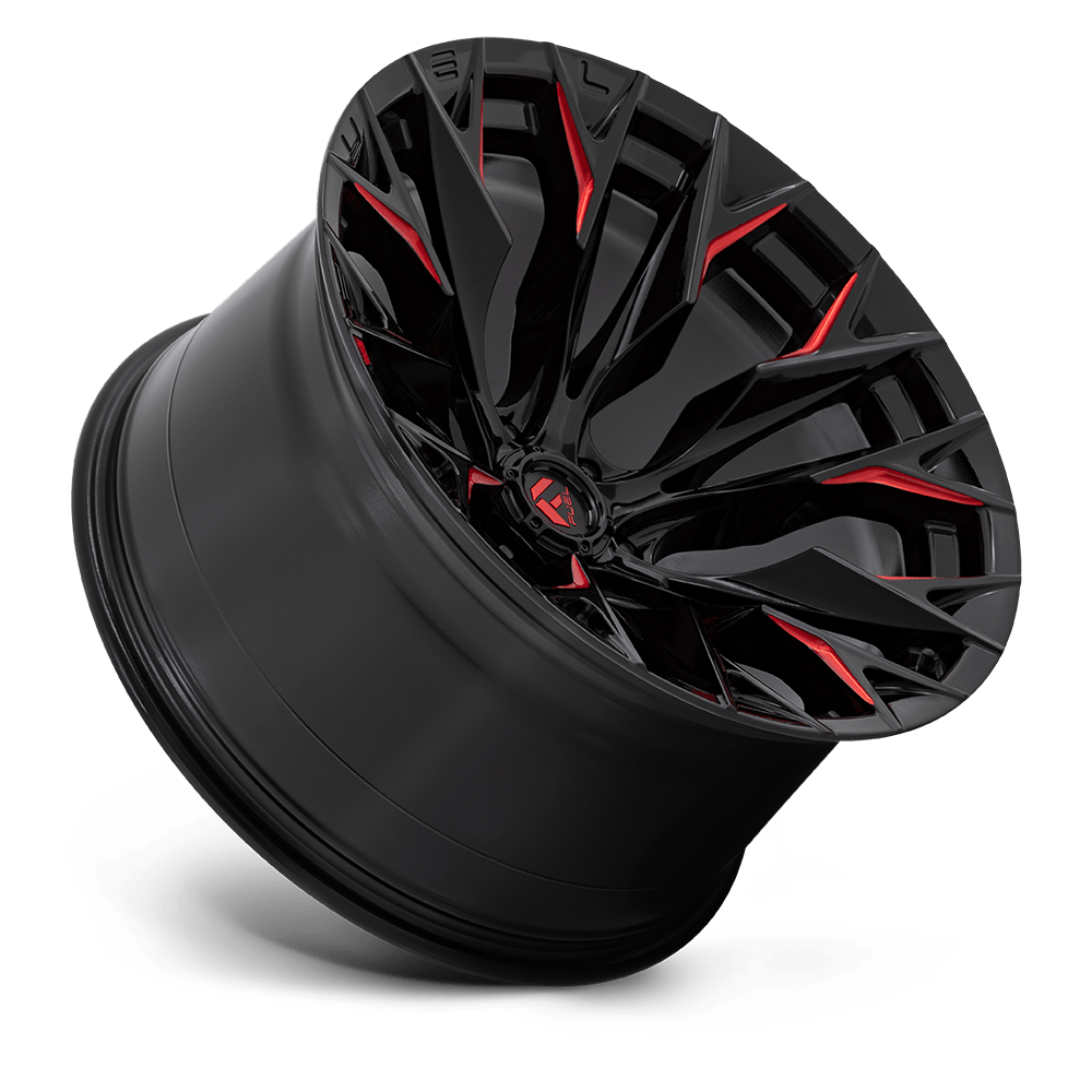 D823 22X12 6X135 G-BLK MILL C-RED -44MM