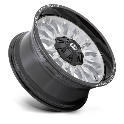 D798 20X10 8X180 SLVR-BRSH BLK-LP -18MM