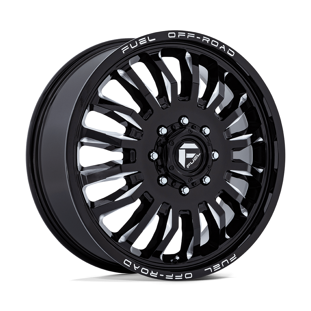 D868 20X8.25 8X200 G-BLK-MILL 104MM