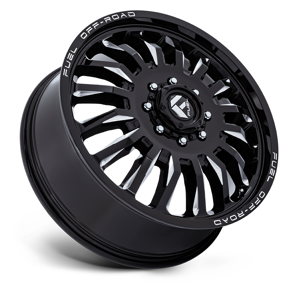 D868 20X8.25 8X200 G-BLK-MILL 104MM