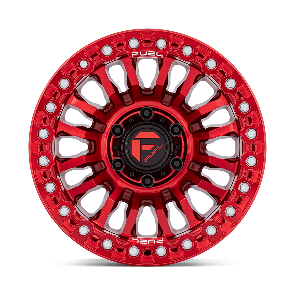 D125 17X9 8X6.5 C-RED -38MM