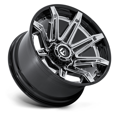 D401 22X10 6X5.5 CHR G-BLK -18MM