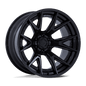 D402 22X10 8X6.5 M-BLK G-BLK -18MM