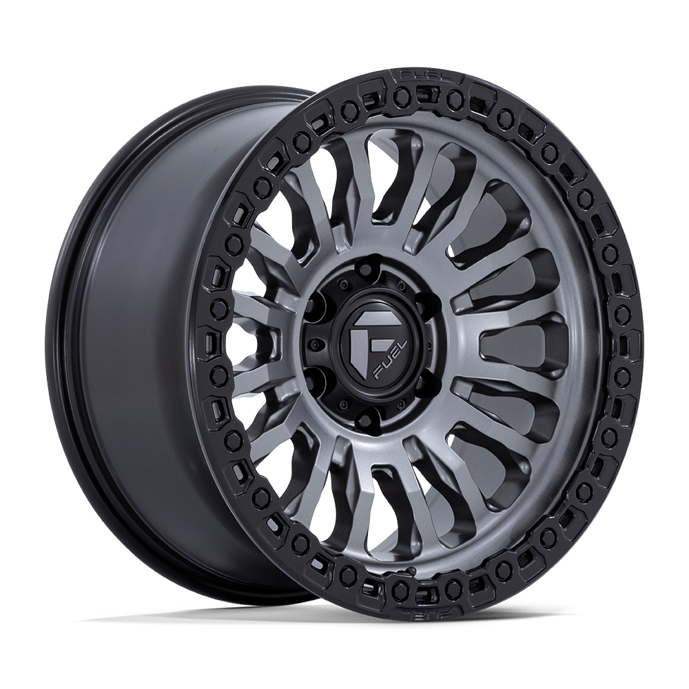 D857 18X9 6X5.5 M-GNMTL BLK -12MM