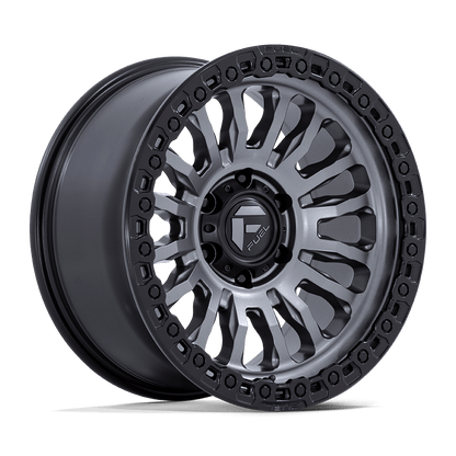 D857 18X9 6X5.5 M-GNMTL BLK -12MM