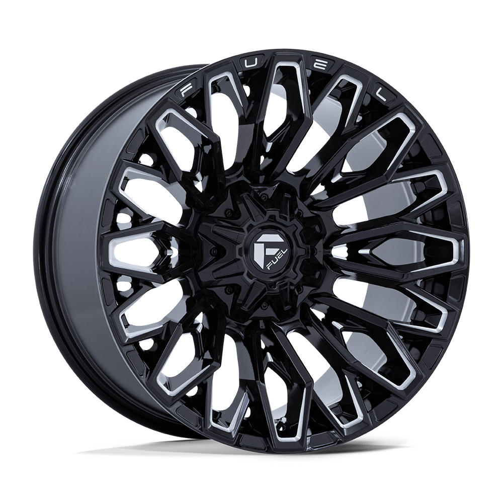 D865 22X10 8X6.5 G-BLK MILL -18MM