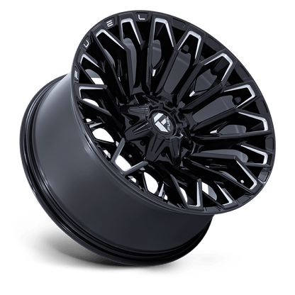 D865 22X10 BLANK G-BLK MILL -18MM (108-155)