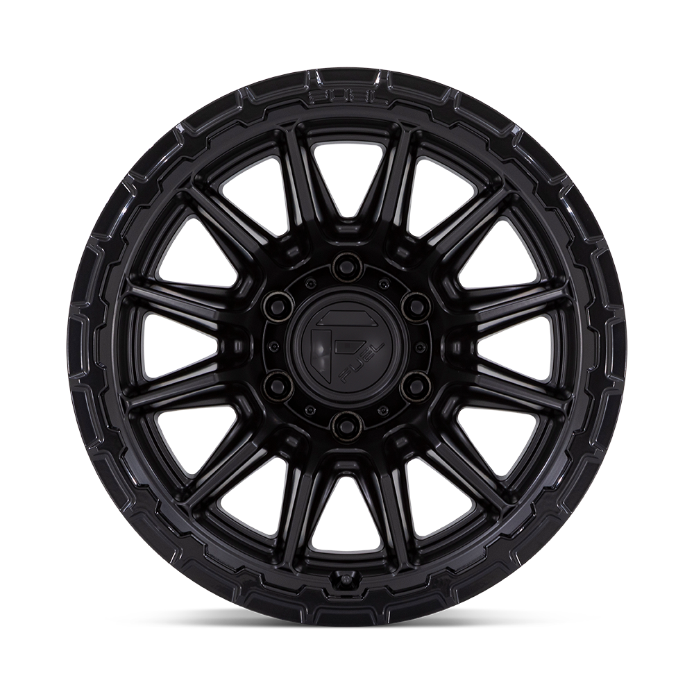 D866 22X10 5X5.0 BLK-OUT GB-LP -18MM