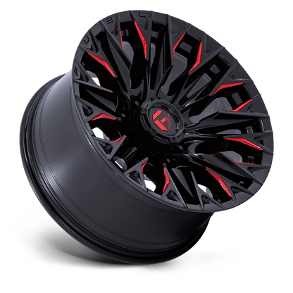 D823 20X9 8X6.5 G-BLK MILL C-RED 20MM