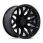 D854 22X10 8X6.5 BLK-OUT -18MM