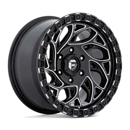 D840 17X9 5X5.0 G-BLK-MILL -12MM