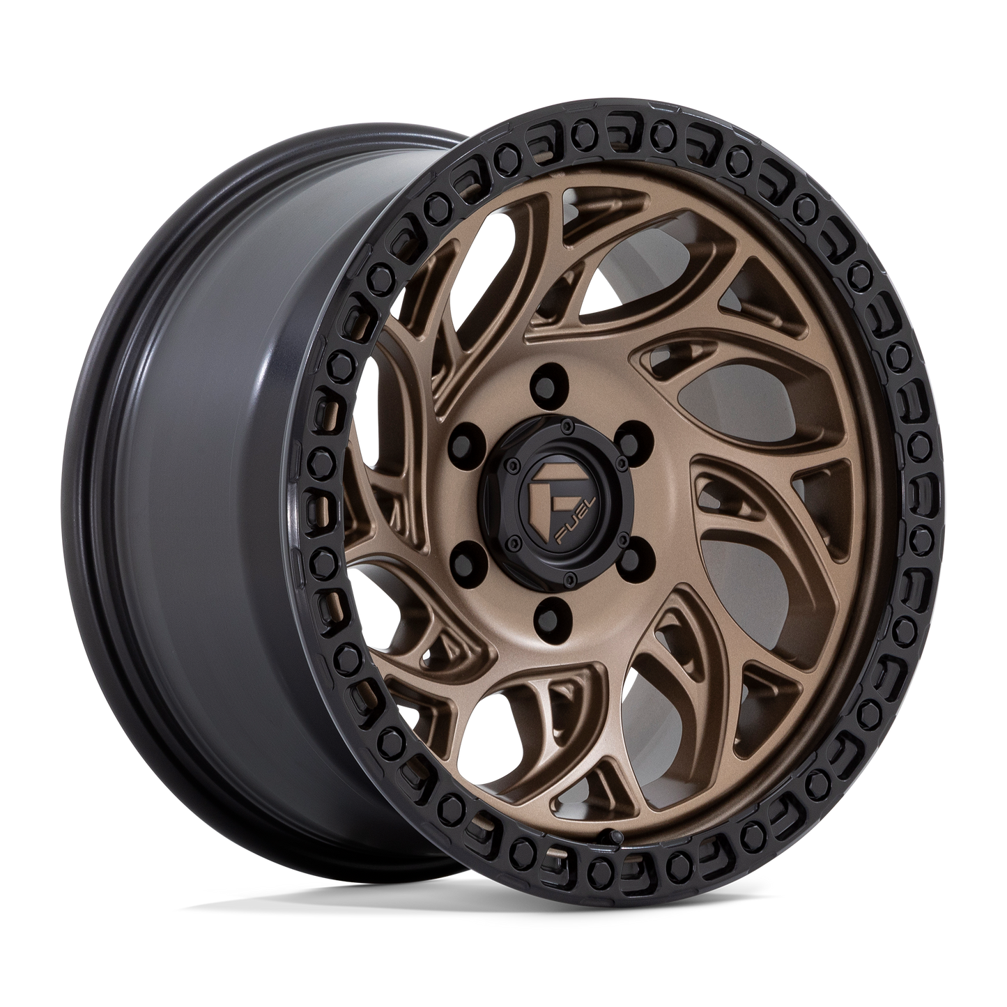 D841 15X8 5X5.5 BRNZ-BLK-RG -19MM