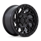 D852 18X9 5X5.0 BLK-OUT -12MM