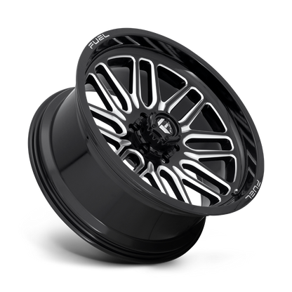 D662 22X10 6X135 GL-BLK-MIL -18MM