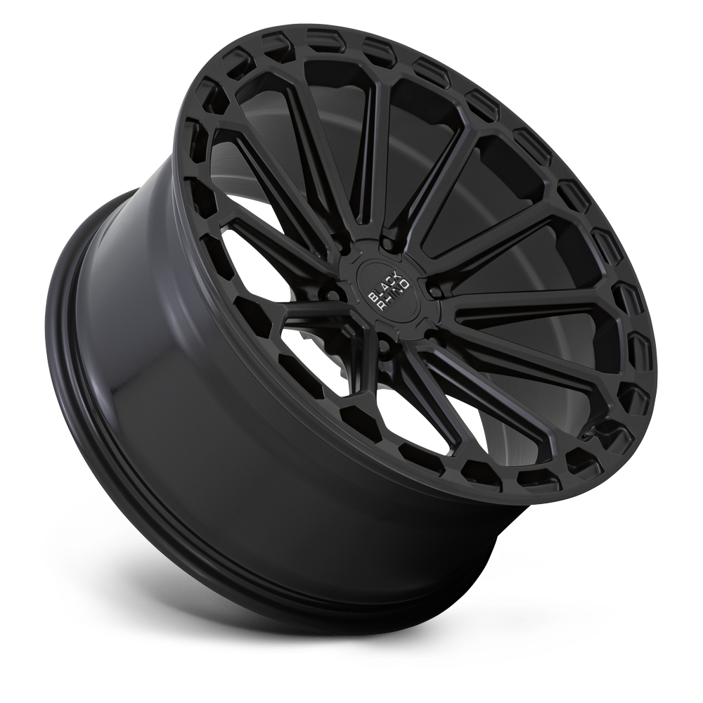 BRKZN 17X9.5 6X5.5 M-BLK 12MM